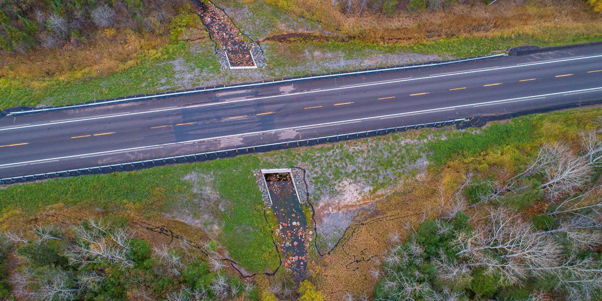 Red Rock Creek Box Culvert on trunk highway 61