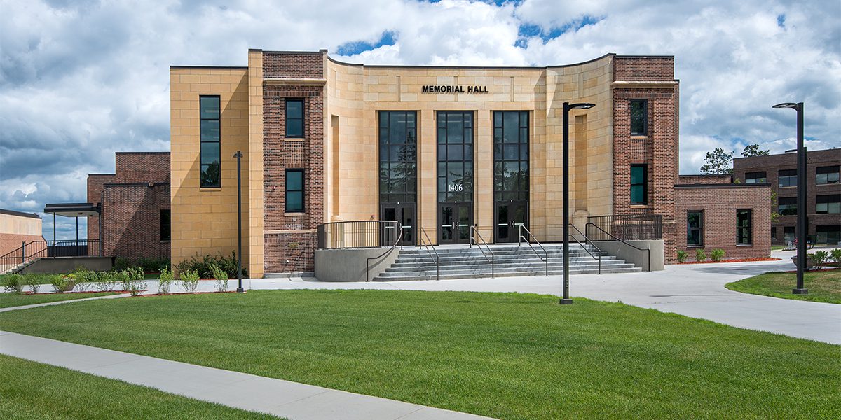Memorial hall exterior