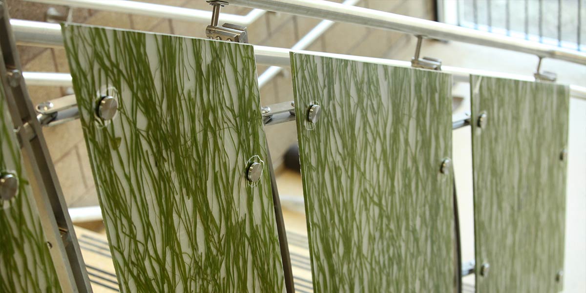 Grass pattern pannels