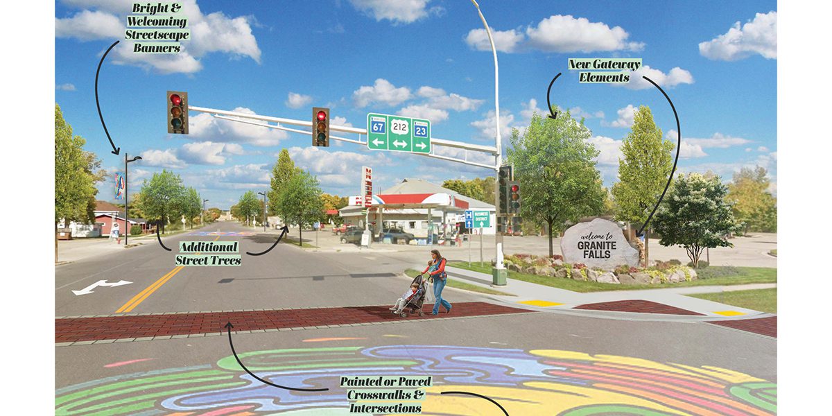 Street rendering