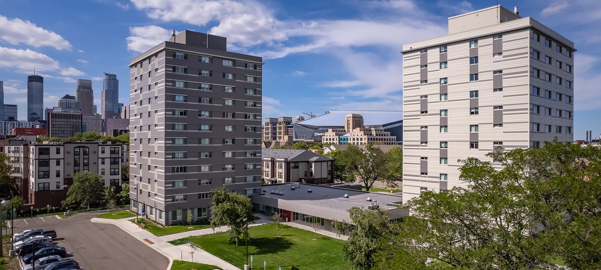 Elliot Twins Apartment Tower Rehabilitation | LHB